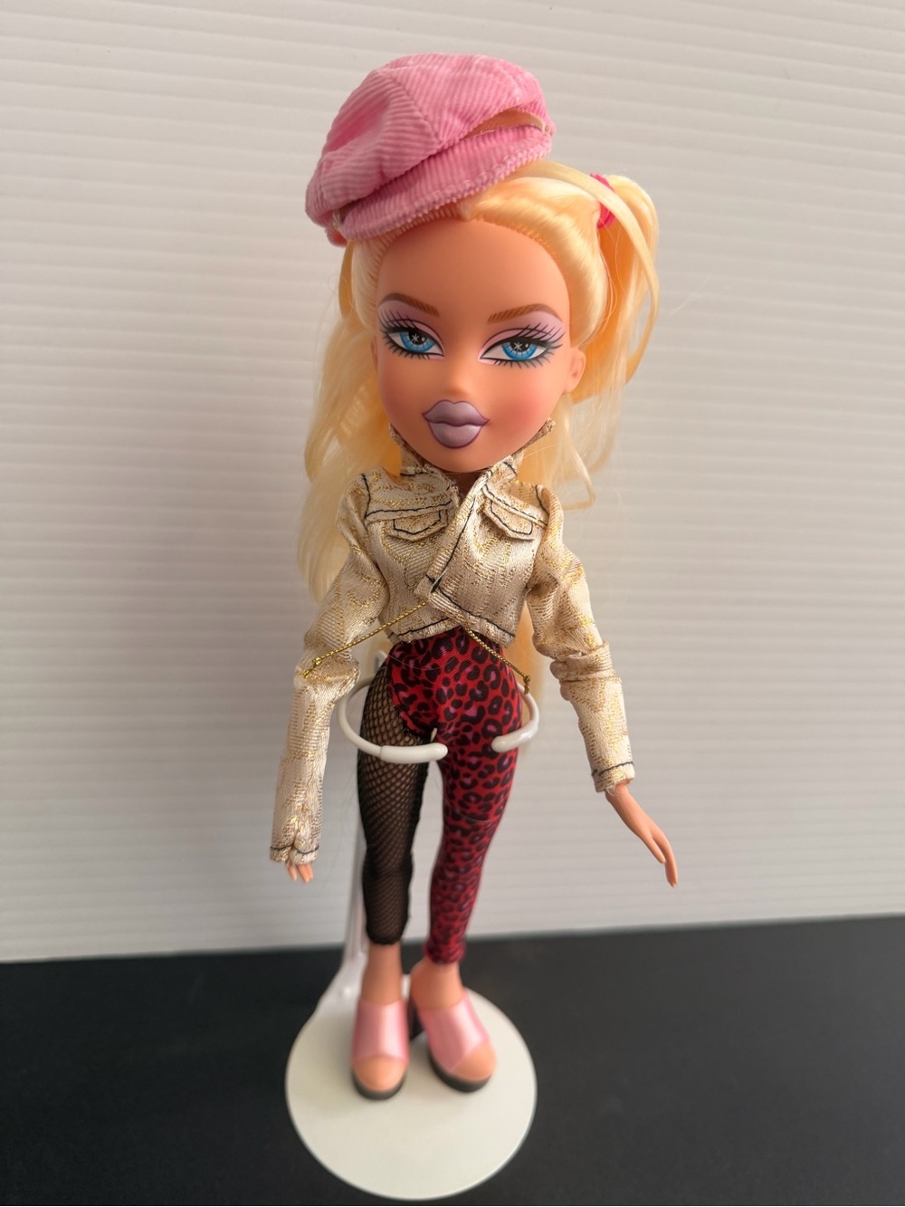 Chloe Fashion Bratz Doll with Pink Beret & Gold Jacket
